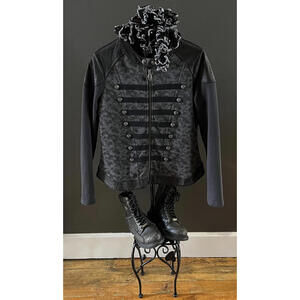 Harley-Davidson® Women's Lace Print Moto-Inspired Casual Jacket 96021-17VW